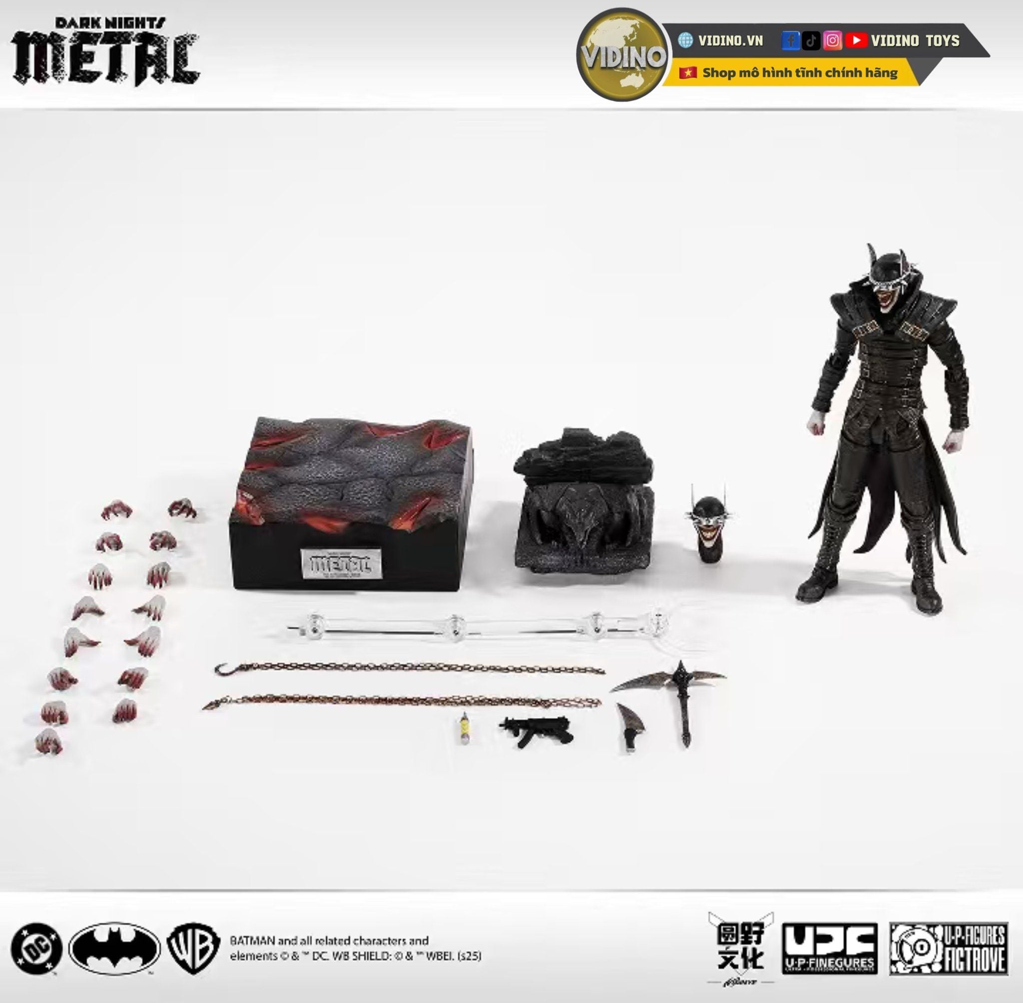  Mô hình batman who laughs UPF & LPZZ studio tỷ lệ 1:12 