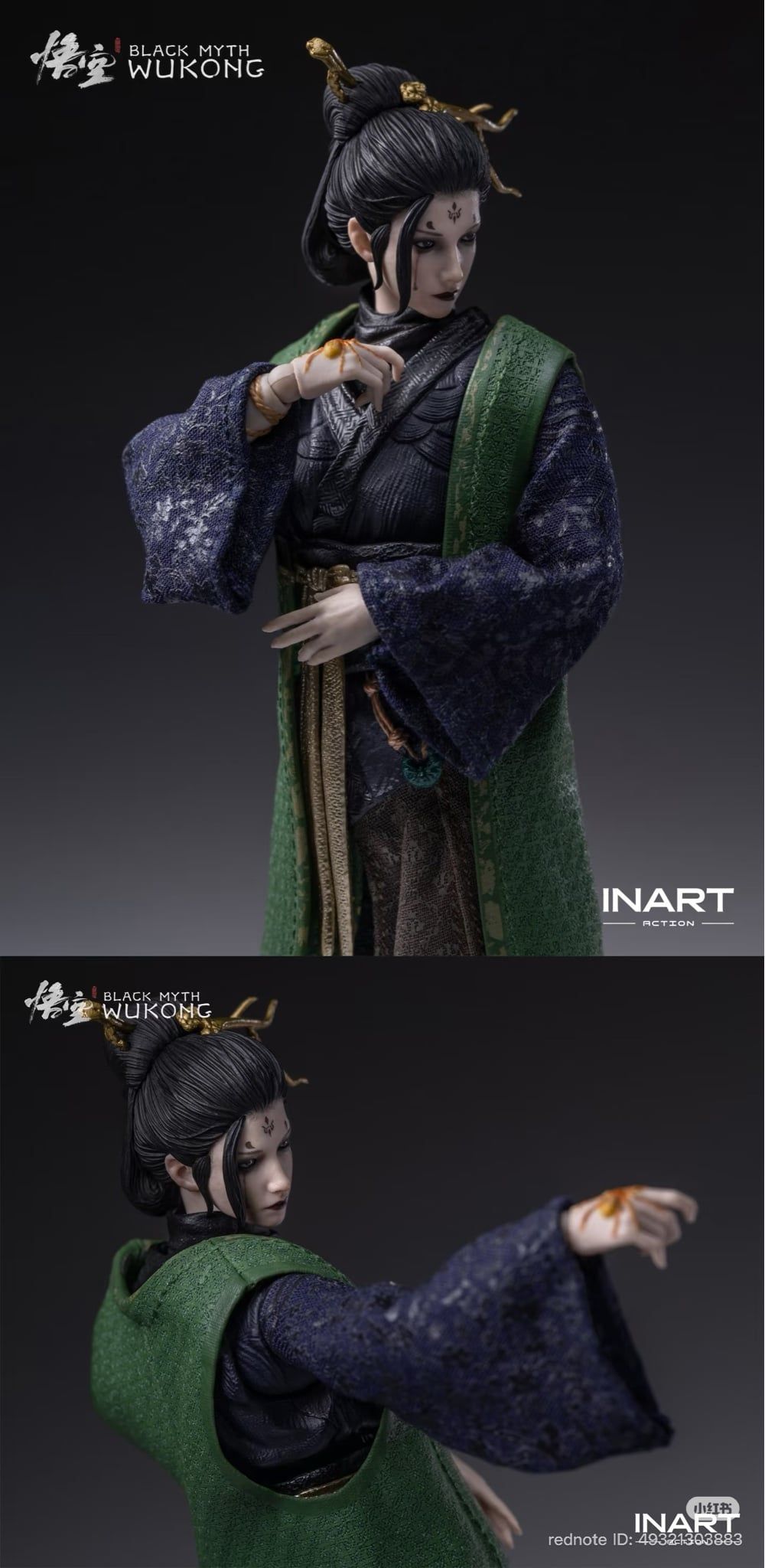  Mô hình tứ muội Wukong tỷ lệ 1/12  inart studio.   | .. 
