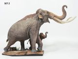  Mô hình loài mammuthus comlumbi DeClay studio tỷ lệ 1/20 & 1/35 