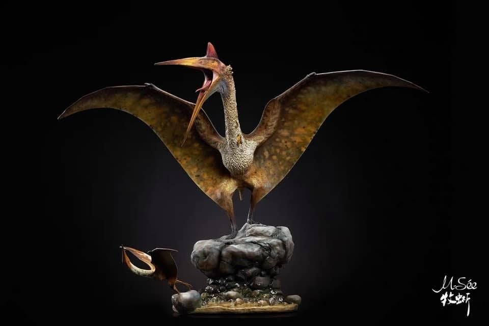  Mô hình loài quetzalcoatlus Musee studio tỷ lệ 1/10. 