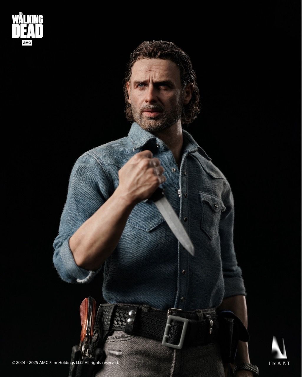  Mô hình The walking Dead Rick Grimes tỷ lệ 1/6 INART studio. 
