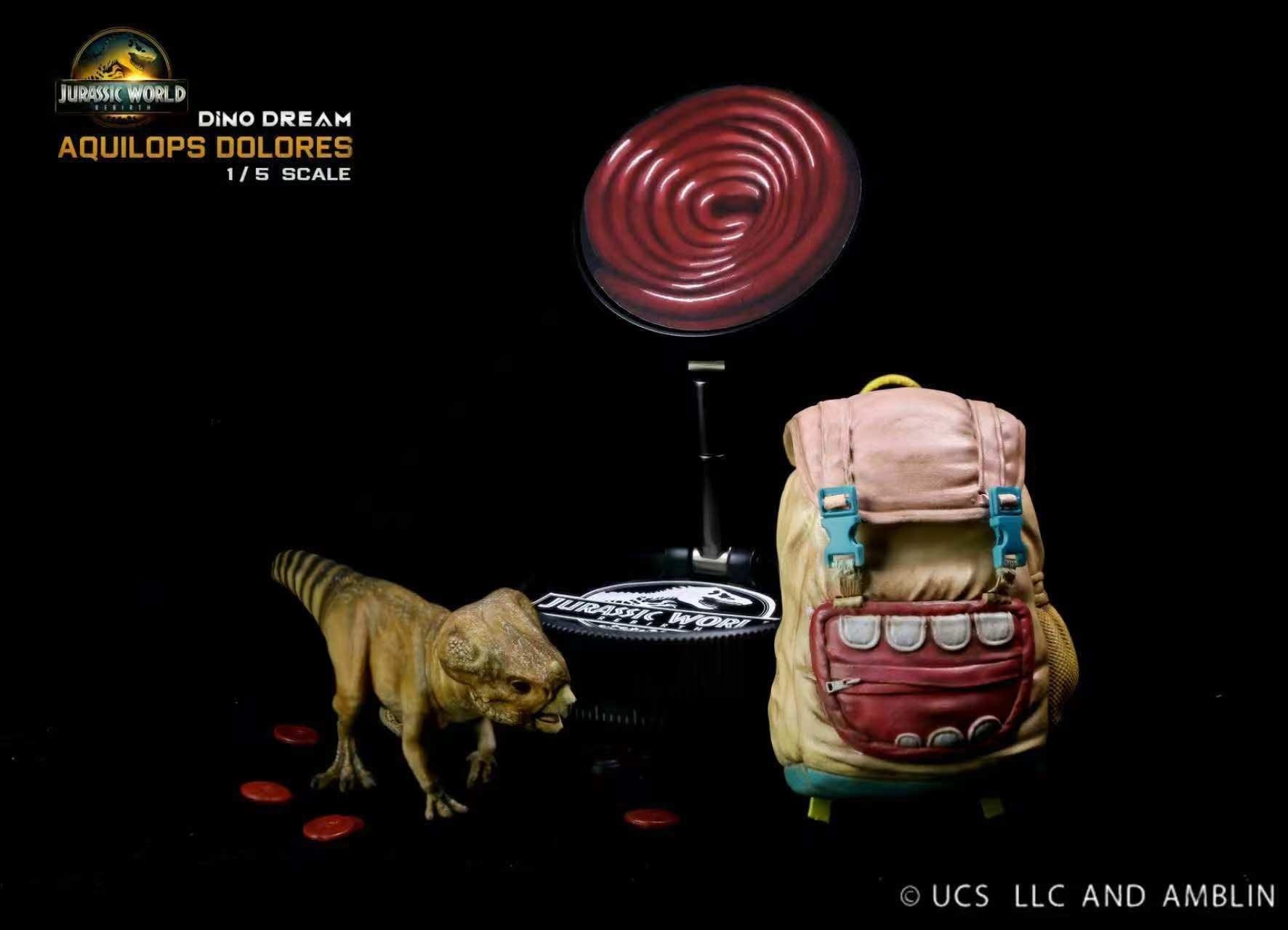  Mô hình loài Aquilops Dolores 1/5- Jurassic world Rebirth - Dino Dream studio. 