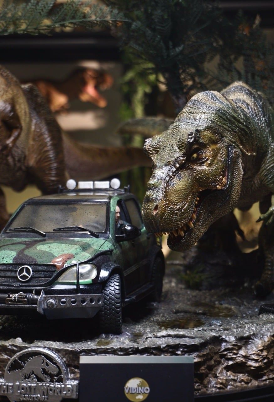  Mô hình Trex Cliff Attack Prime 1 studio tỷ lệ 1/15. 