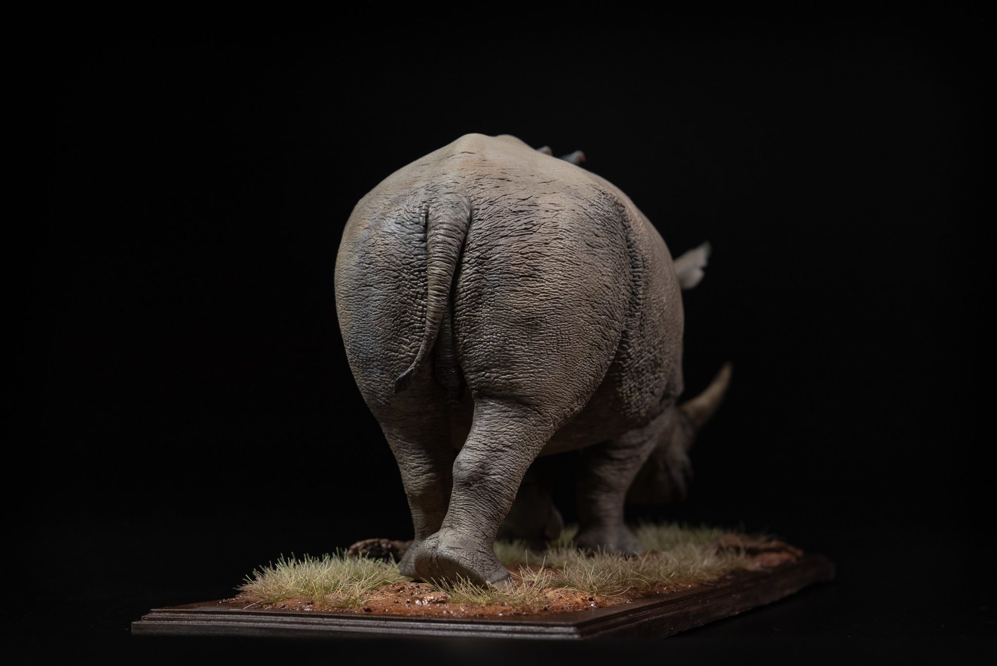  Mô hình động vật Tê giác trắng tỷ lệ 1/10 & 1/15 Declay studio. 