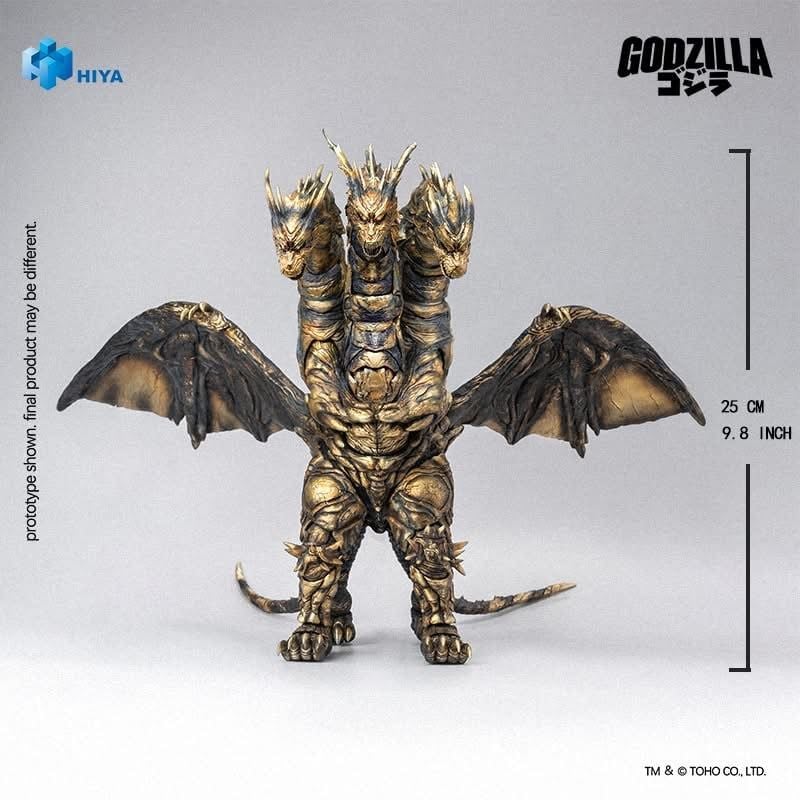  Mô hình Action figure keizer Ghidorah Hiya Toys studio  | 𝐕𝐈𝐃𝐈𝐍𝐎.𝐕𝐍. 