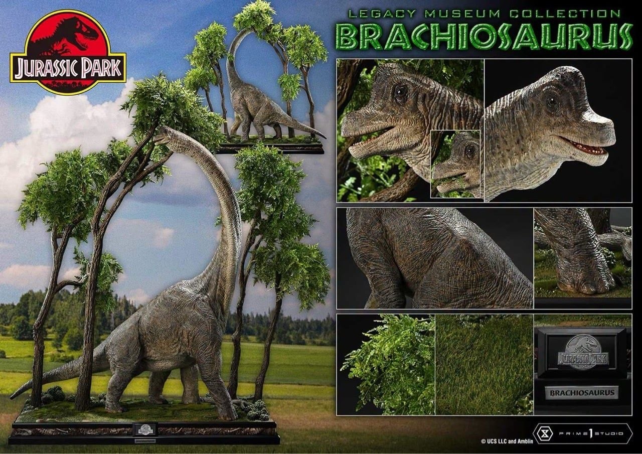  Mô hình Brachiosaurus Jurassic Park Prime 1 studio tỷ lệ 1/15 LMCJWF-05S| .. 