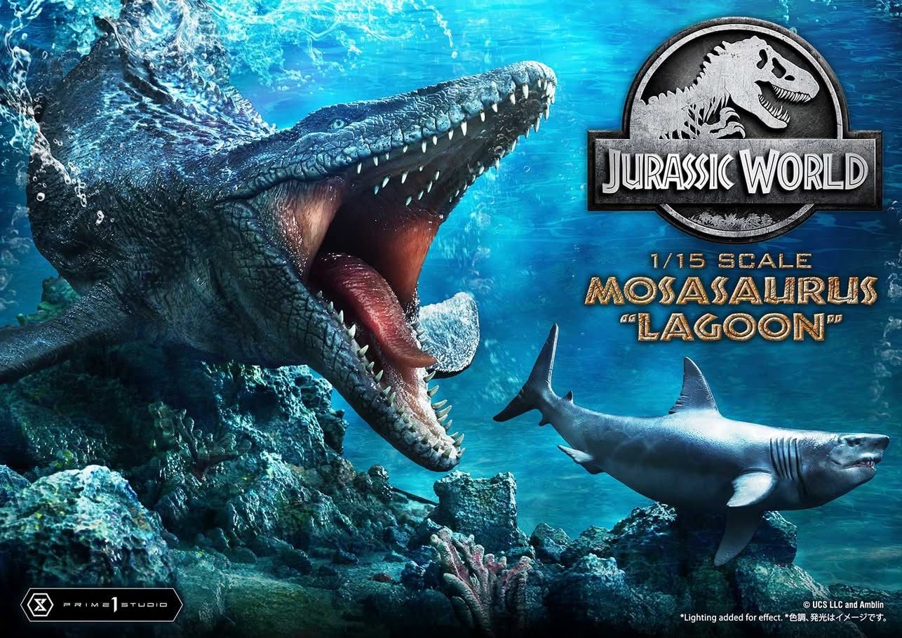  Mô hình Mosasaurus Prime 1 studio tỷ lệ 1/15 (LMCJWF-04). 