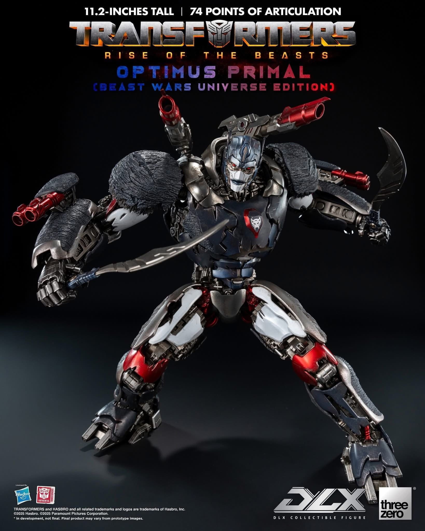  Mô hình DlX Optimus Primal- Beast Wars Universe Edition Threezero Studio | 𝐕𝐈𝐃𝐈𝐍𝐎.𝐕𝐍. 