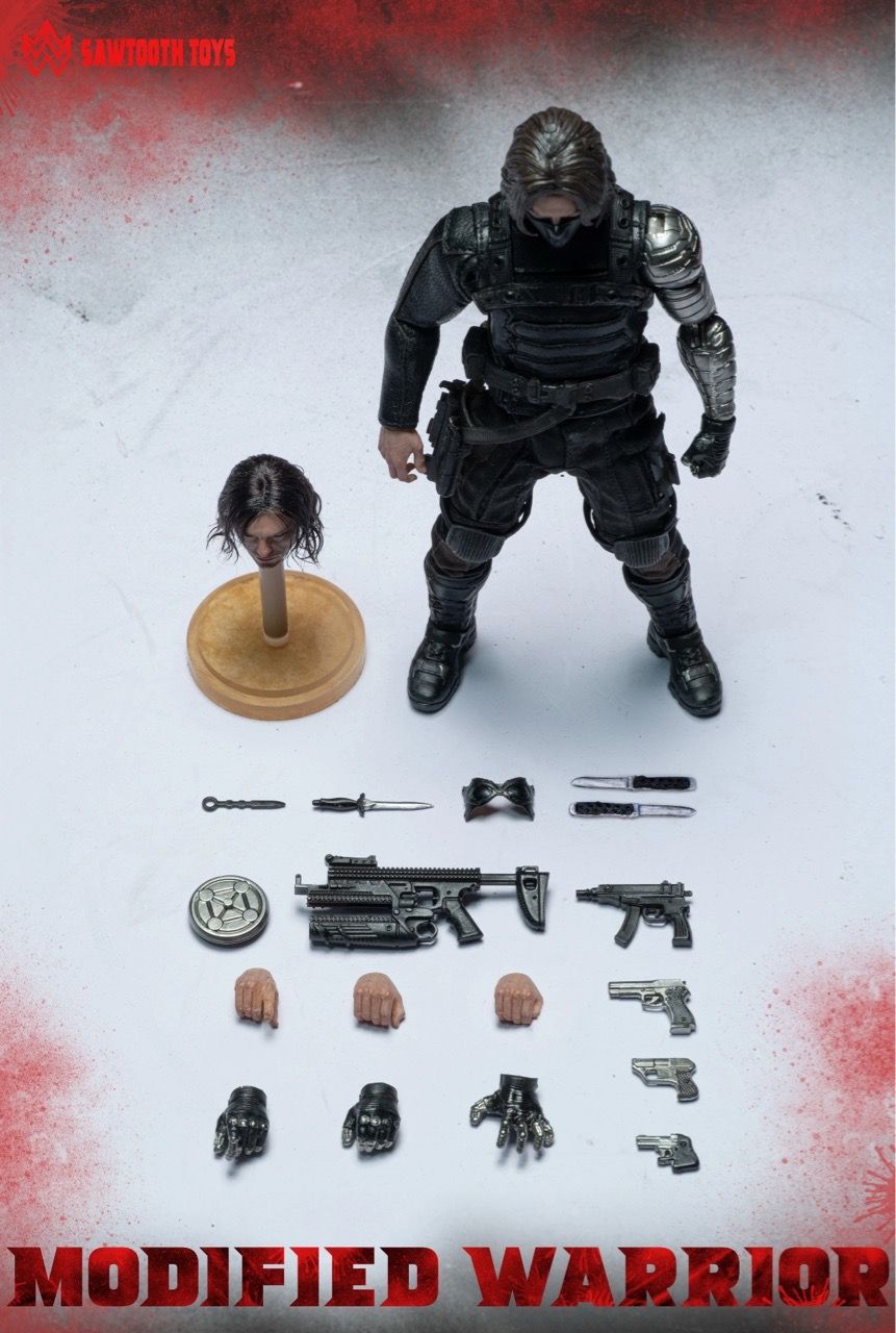 Mô hình chiến binh mùa đông winter soldier Sawtooth Toys studio 1/12 | 𝐕𝐈𝐃𝐈𝐍𝐎.𝐕𝐍. 