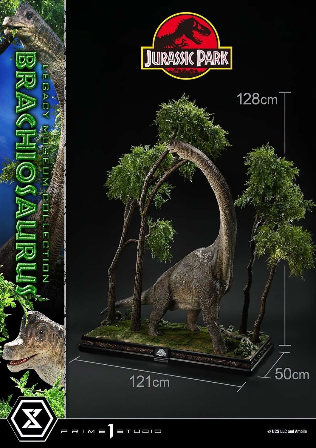  Mô hình Brachiosaurus Jurassic Park Prime 1 studio tỷ lệ 1/15 LMCJWF-05S| .. 