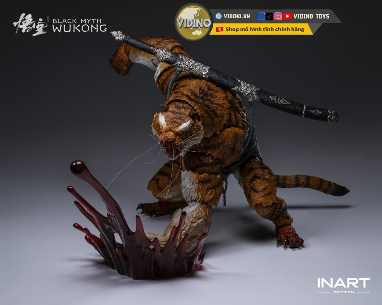  Mô hình Hổ Tiên Phong Tiger VanGuard chính hãng Inart studio tỷ lệ 1/12 | .. 