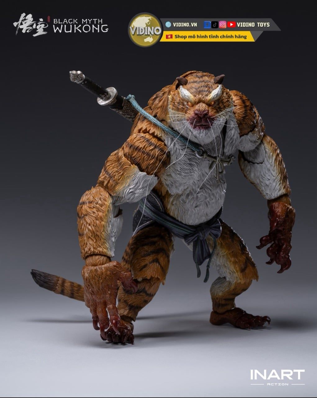 Mô hình Hổ Tiên Phong Tiger VanGuard chính hãng Inart studio tỷ lệ 1/12 | .. 
