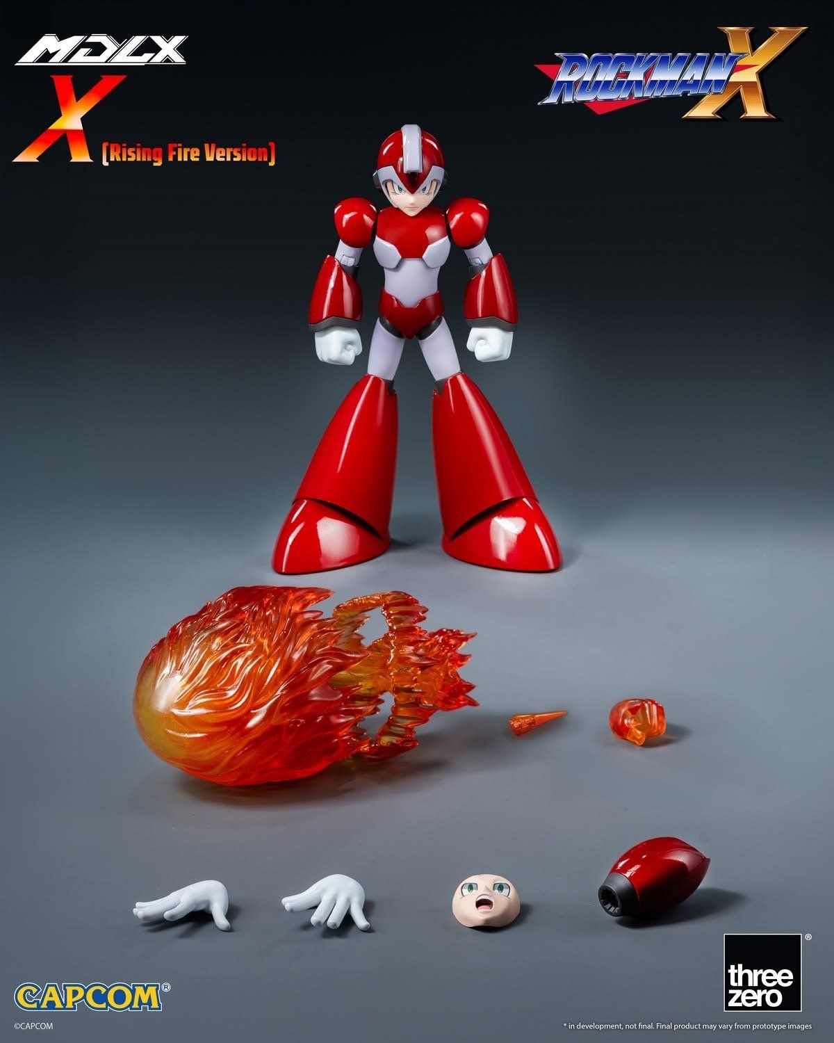  Mô hình Rockman X Megaman X MDLX Rising Fire Version Threezero Studio tỷ lệ 1/12 | 𝐕𝐈𝐃𝐈𝐍𝐎.𝐕𝐍. 