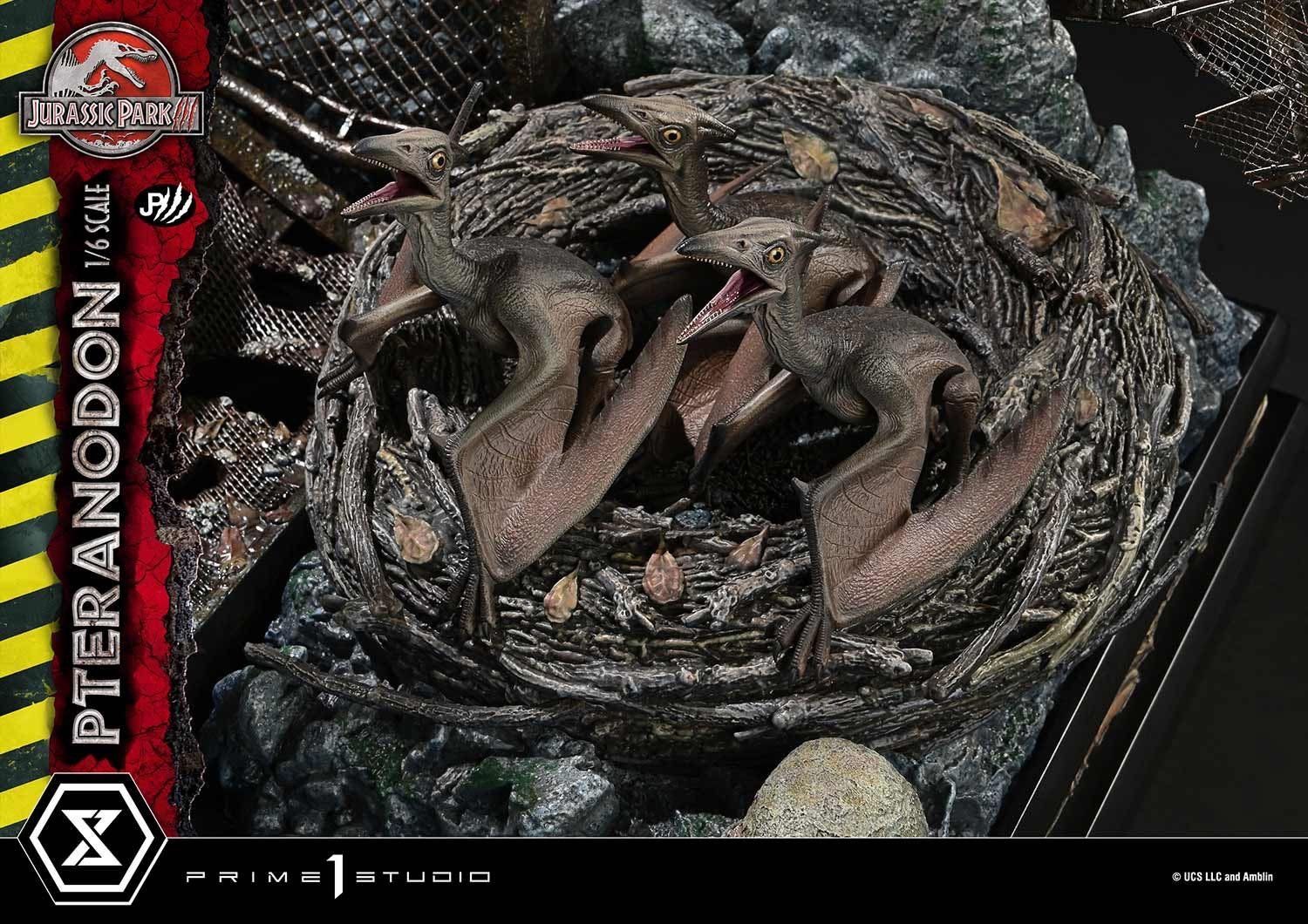  Mô hình Pteranodon prime 1 studio tỷ lệ 1:6  jurassic Park 3. 