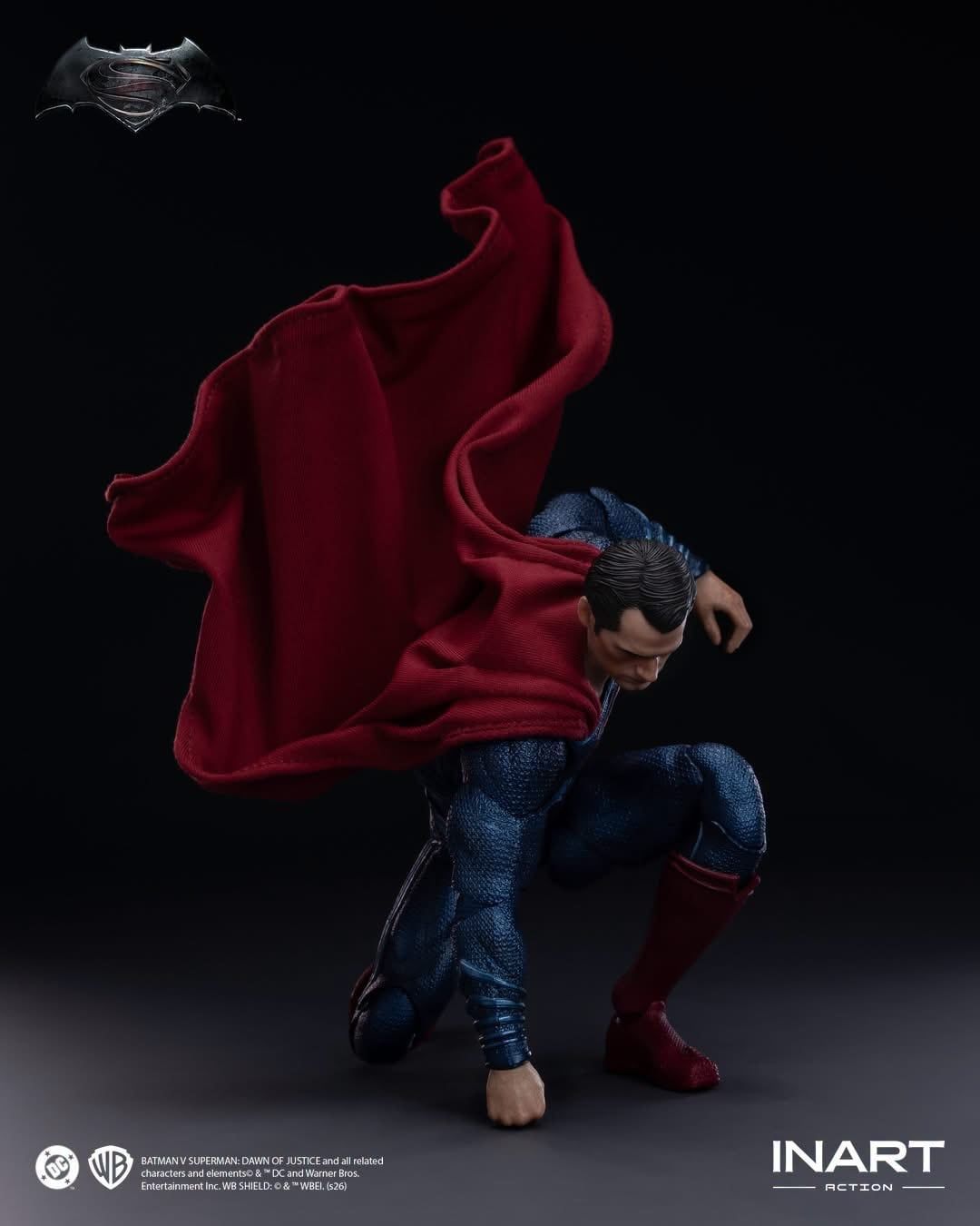  Mô hình Action Figure Superman  Dawn Of Justice chính hãng Inart studio tỷ lệ 1/12 | .. 