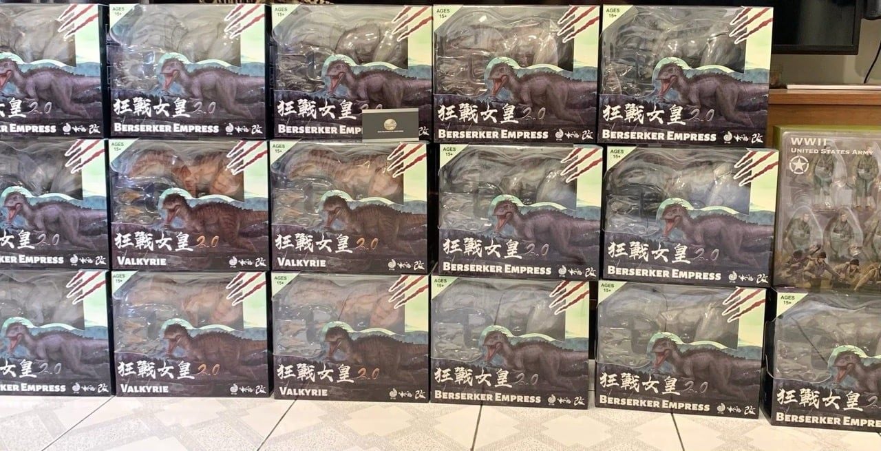  Mô hình khủng long Indominus Rex Nanmu có khớp. 