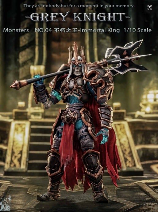  Mô hình Immortal King Monster Grey Knight studio tỷ lệ 1/10 (M-04). 