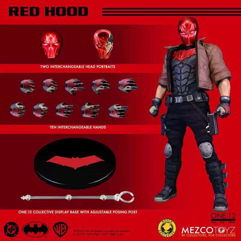  Mô hình Red Hood Mezco toyz studio tỷ lệ 1/12 | 𝐕𝐈𝐃𝐈𝐍𝐎.𝐕𝐍. 