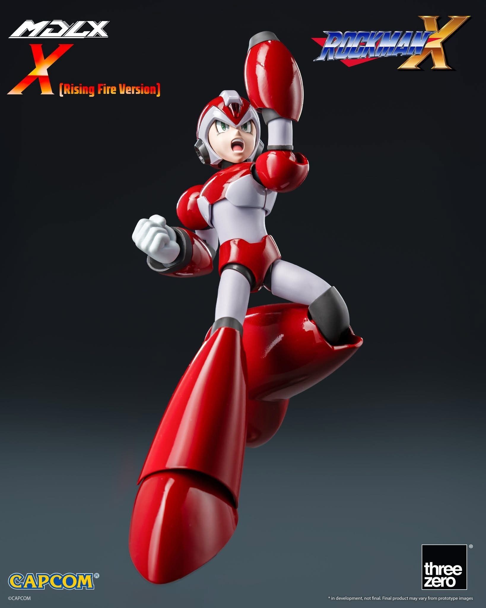  Mô hình Rockman X Megaman X MDLX Rising Fire Version Threezero Studio tỷ lệ 1/12 | 𝐕𝐈𝐃𝐈𝐍𝐎.𝐕𝐍. 