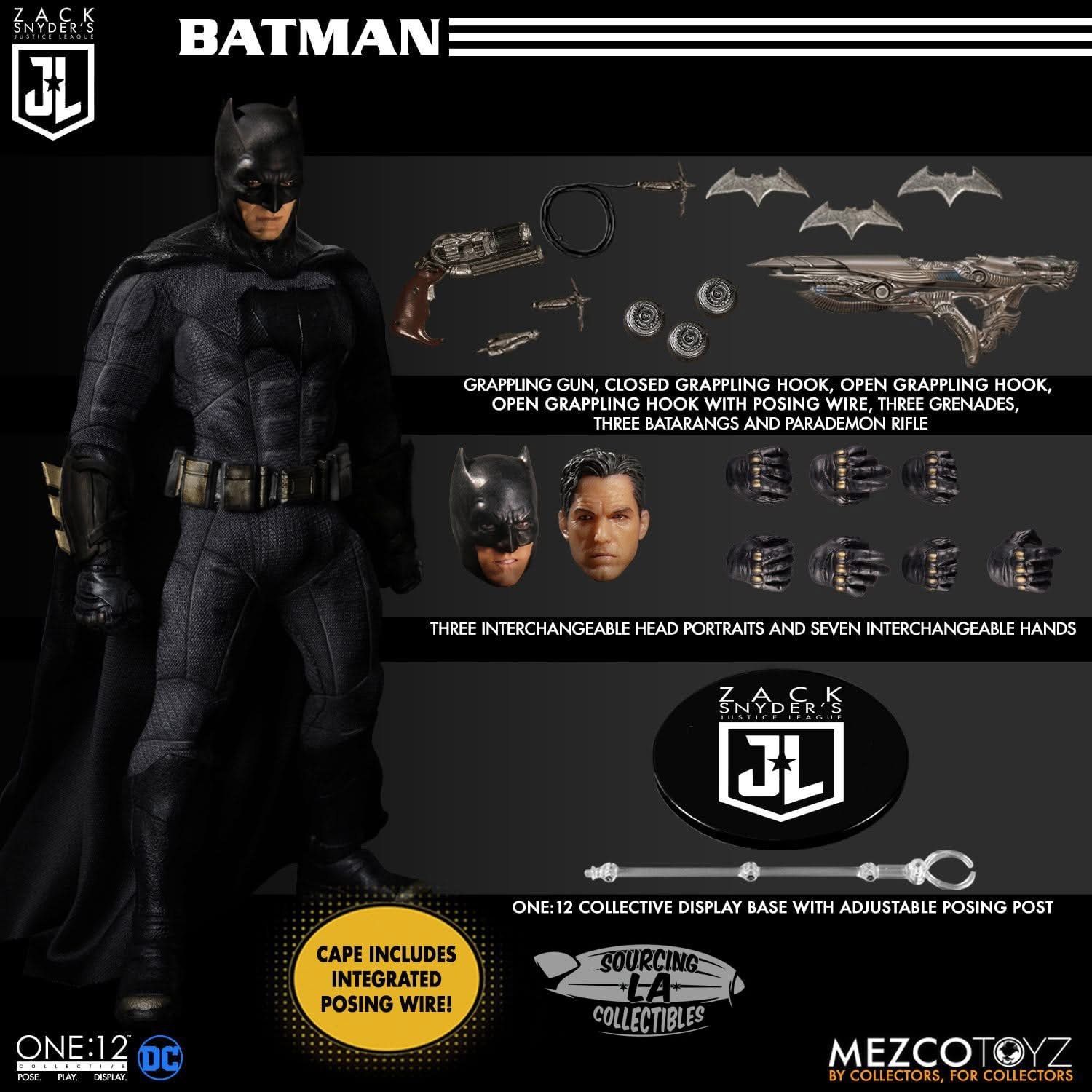  Mô hình Set Justice League Deluxe zack Snyder Mezco Toys studio tỷ lệ 1/12 | 𝐕𝐈𝐃𝐈𝐍𝐎.𝐕𝐍. 