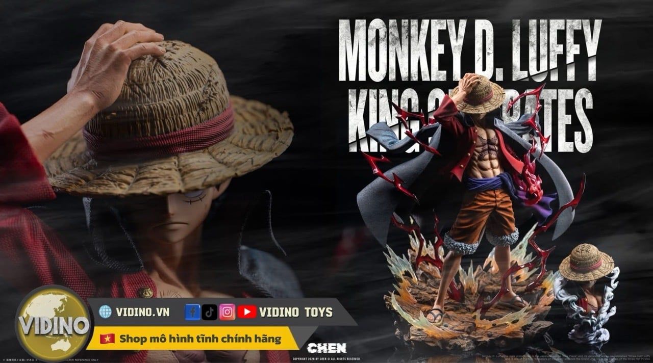  Mô hình Tứ Hoàng Luffy Onepiece Jimei studio  | 𝐕𝐈𝐃𝐈𝐍𝐎.𝐕𝐍. 