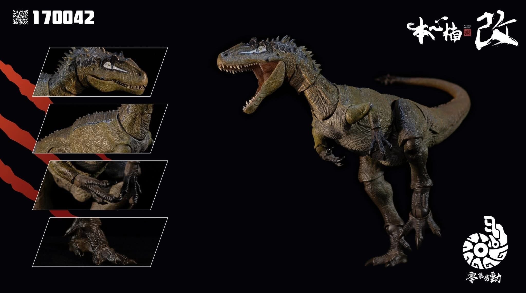  Mô hình Allosaurus trong seri phim Dinosaur Revolution 2011 nanmu benxin tỷ lệ 1/35 | .. 