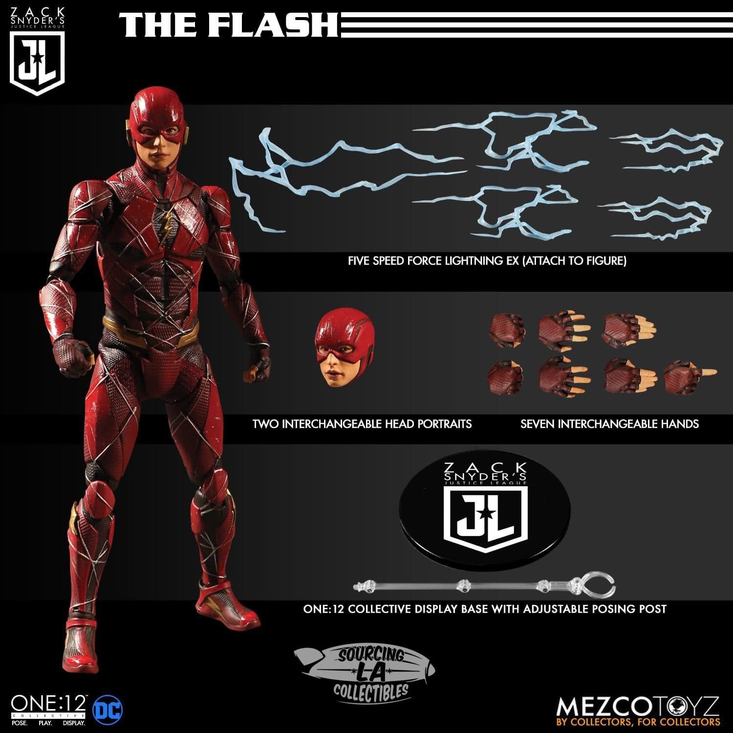  Mô hình Set Justice League Deluxe zack Snyder Mezco Toys studio tỷ lệ 1/12 | 𝐕𝐈𝐃𝐈𝐍𝐎.𝐕𝐍. 