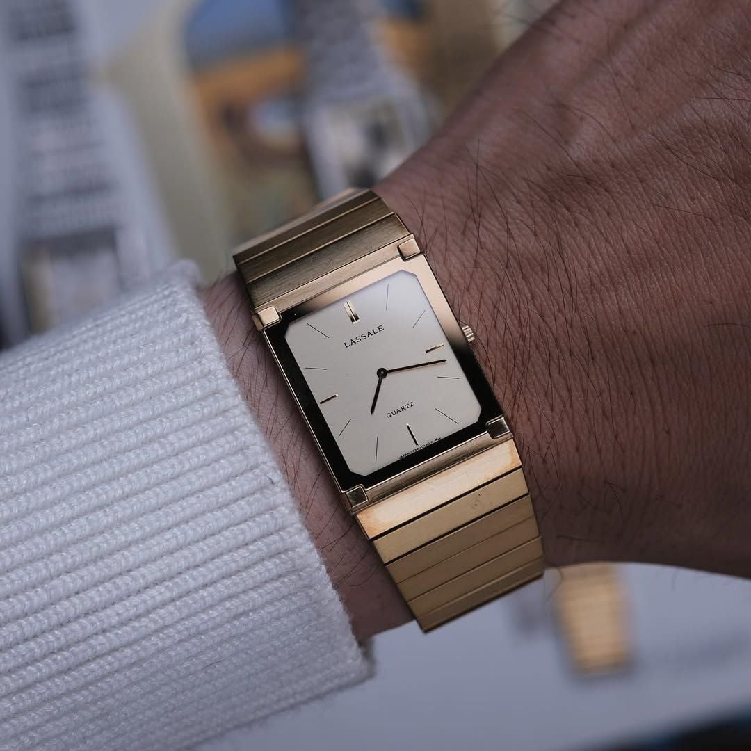  VINTAGE 1980's SEIKO LASSALE Ref 2F50-510H 