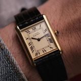  Must de Cartier Tank Ivory Roman Dial Ref.6 