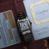  CARTIER SANTOS 18K GOLD REF 2961 