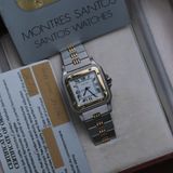  CARTIER SANTOS 18K GOLD REF 2961 
