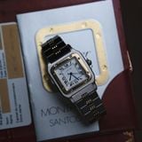  CARTIER SANTOS 18K GOLD REF 2961 