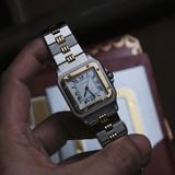  CARTIER SANTOS 18K GOLD REF 2961 