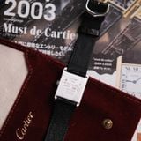  1990's MUST DE CARTIER TANK SILVER CASE BLUE ROMAN Ref 69006 Cal 81 Quartz 