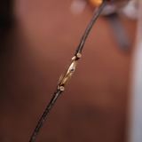  1980's Must de Cartier Vendome Ref.18 Tortoise Lacquer Brown Wood Grain Dial 