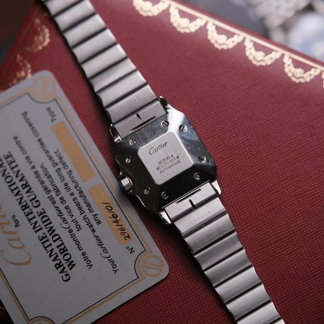  From 1978 Cartier Santos Carrée Ref.2961 Automatic Two-Tone 