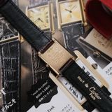  VINTAGE 1980’S MUST DE CARTIER TANK SM RED BURGUNDY DIAL – REF. 3 66001 
