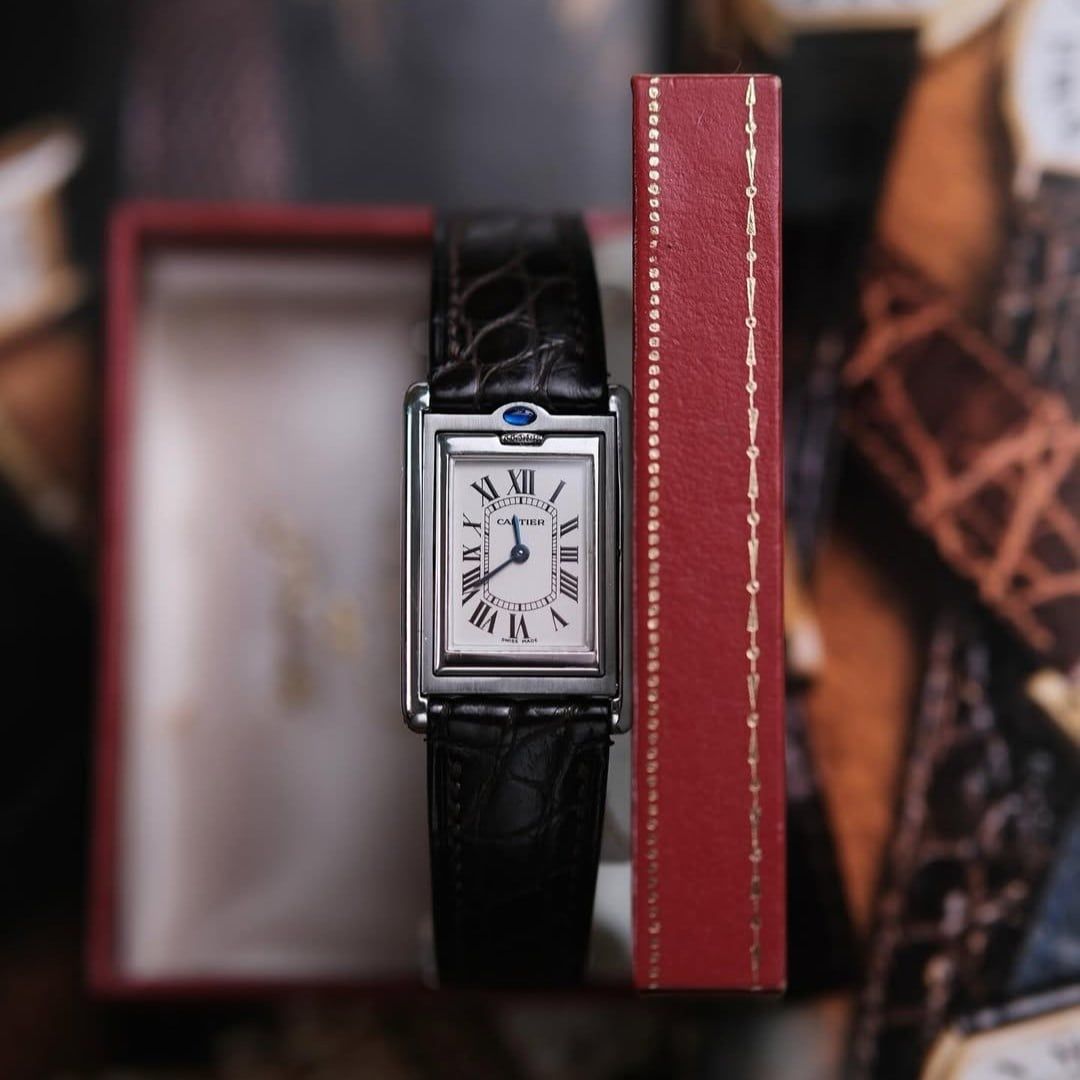  Cartier Tank Basculante Ref.2405 Quartz 