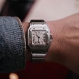  Cartier Santos Galbée Steel Quartz Ref.1564 