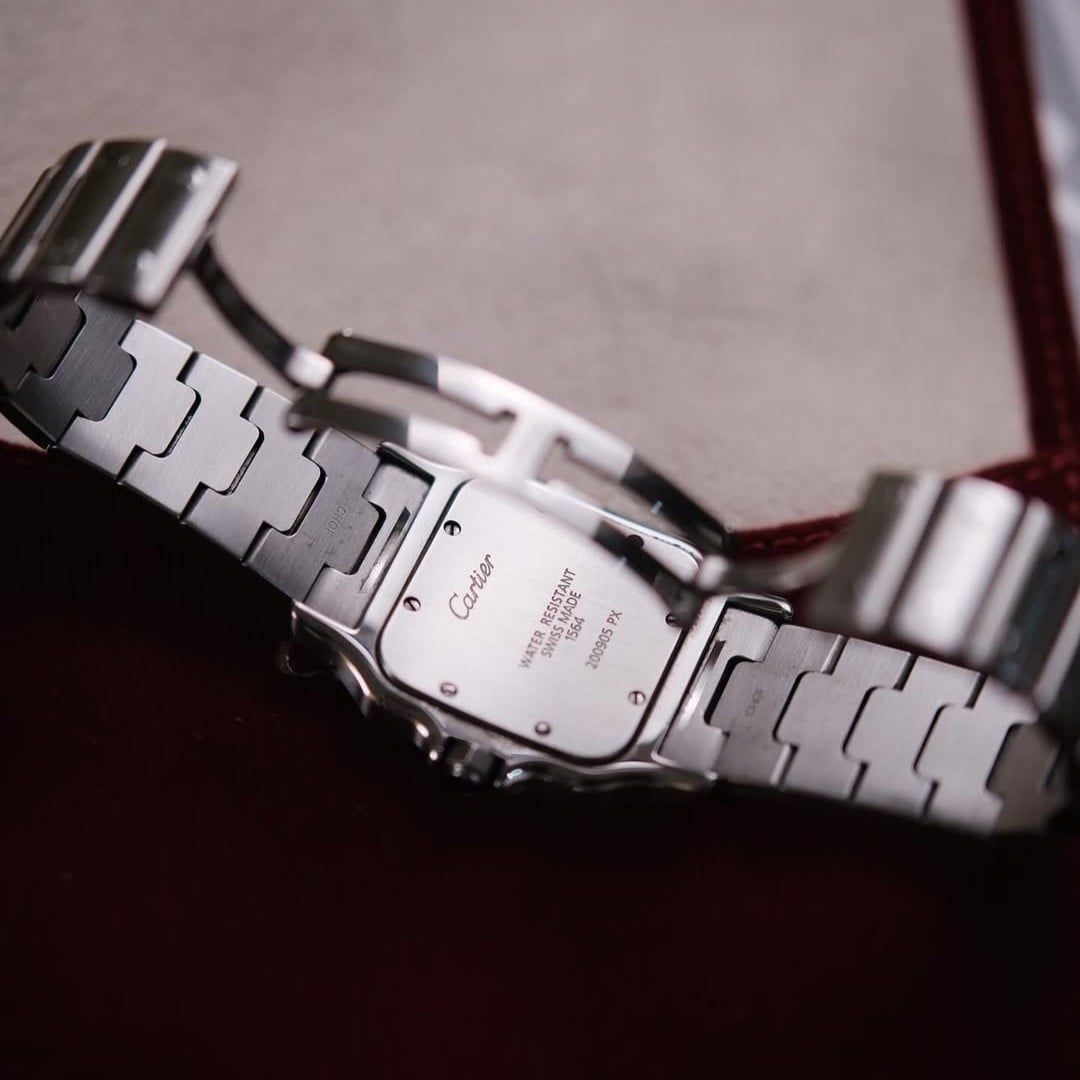  Cartier Santos Galbée Steel Quartz Ref.1564 