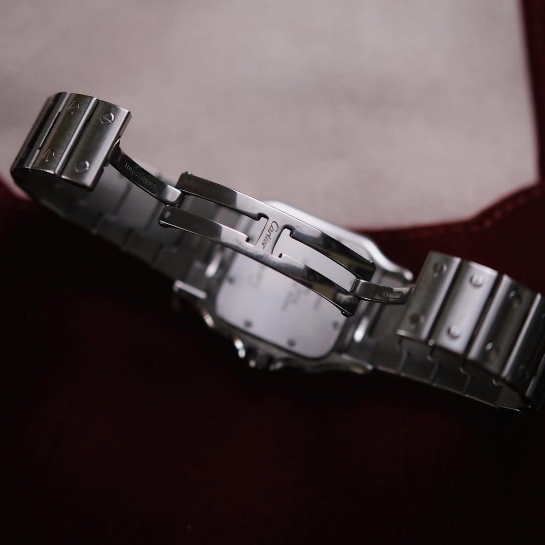  Cartier Santos Galbée Steel Quartz Ref.1564 