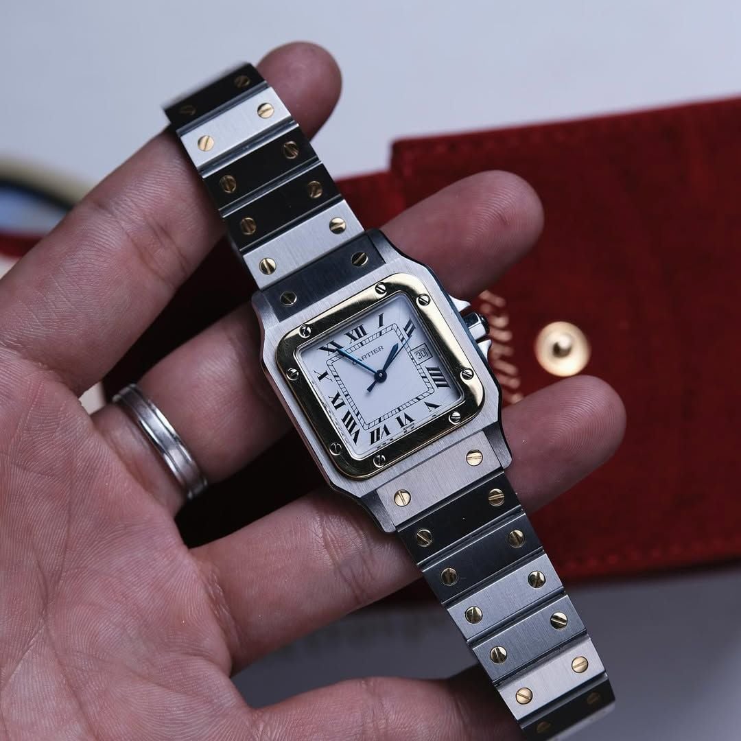  VINTAGE 1990'S CARTIER SANTOS Ref 2961 