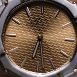  From 1981 Seiko Credor Twin Quartz Ref.9461-5010 Golden Wavy Dial 