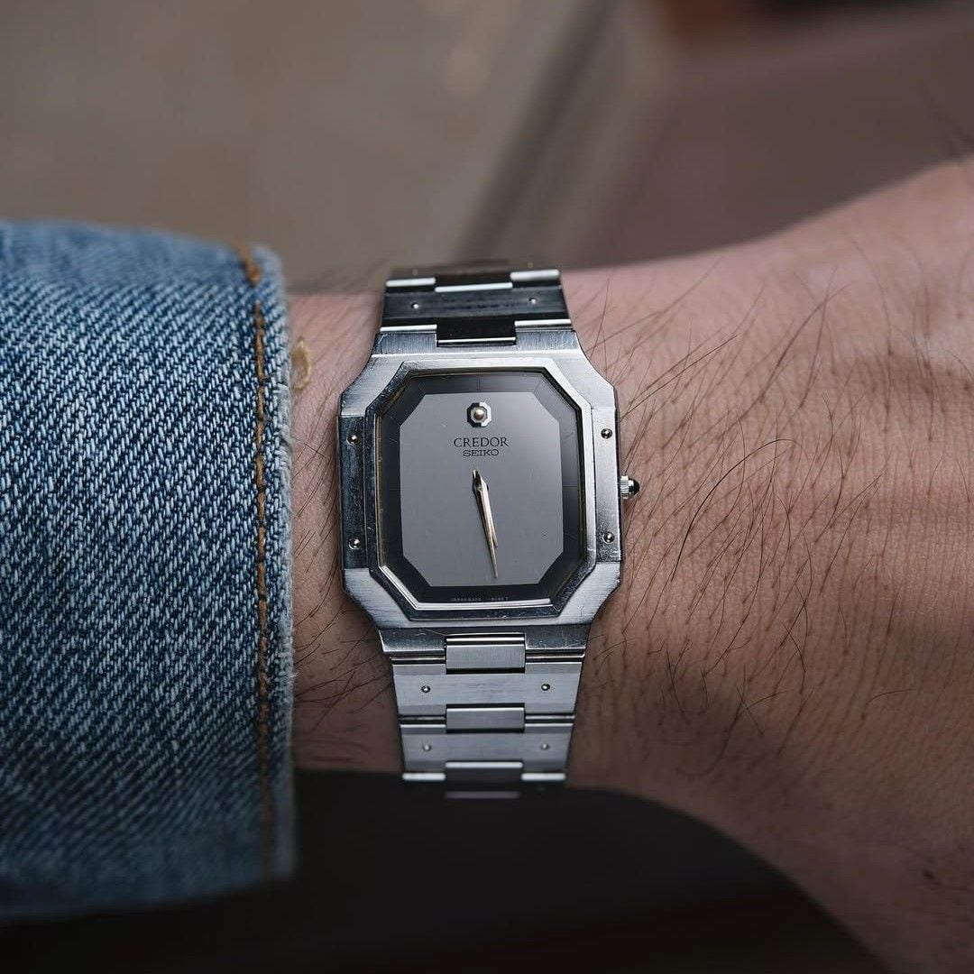  VINTAGE 1980 SEIKO CREDOR UNLTRA SLIM Ref 9300-5050 