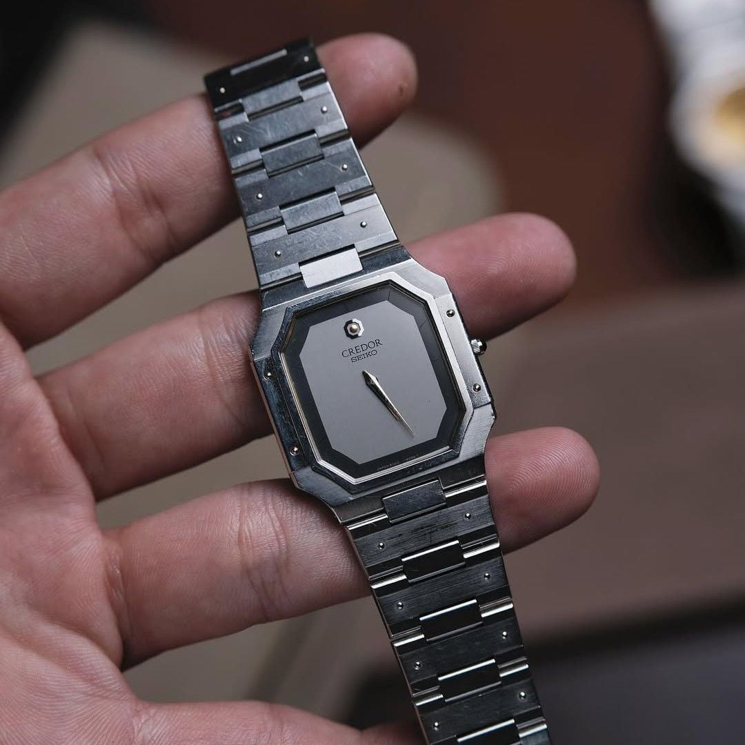  VINTAGE 1980 SEIKO CREDOR UNLTRA SLIM Ref 9300-5050 