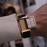  1990's Jaeger-LeCoultre Reverso Classique Ref.140.105.1N 18k Gold Case 