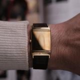  1990's Jaeger-LeCoultre Reverso Classique Ref.140.105.1N 18k Gold Case 