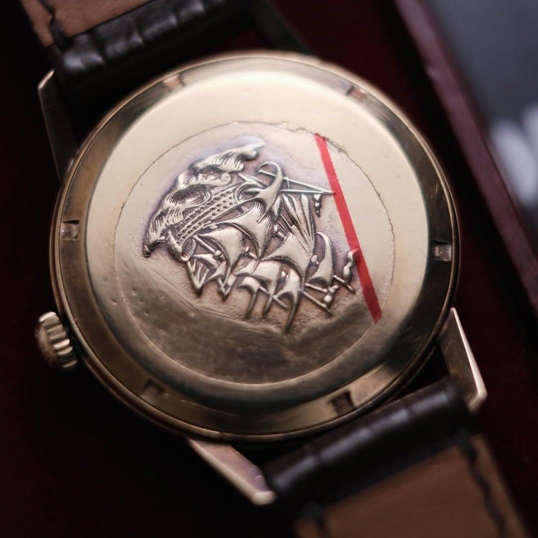  Vintage 1967's Longines De Luxe Flagship 14K Solid Gold Ref.402 