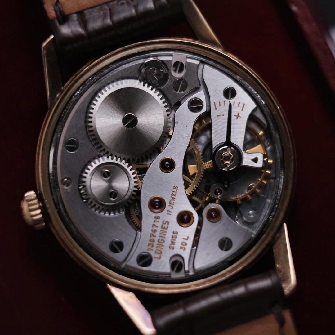  Vintage 1967's Longines De Luxe Flagship 14K Solid Gold Ref.402 