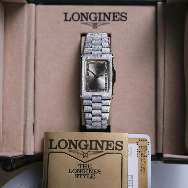  VINTAGE 1984 LONGINES LOS ANGELES OLYMPICS GOLD 